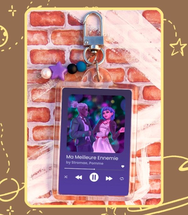 Producto - Llavero Reproductor "Ma Meilleure Ennemie" // Arcane
