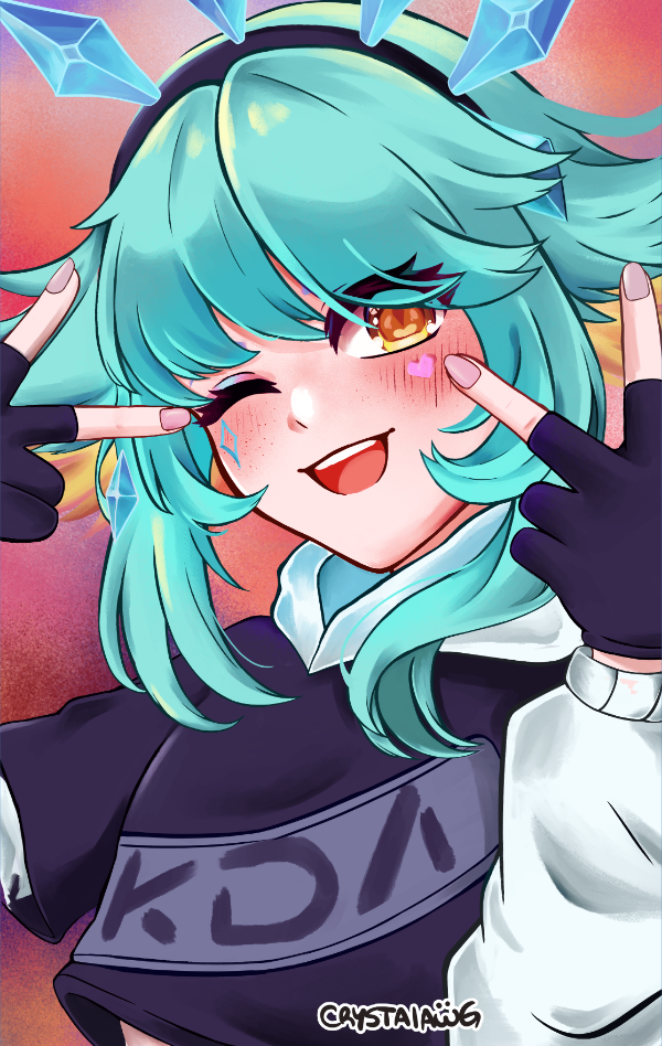 Producto - Postal Neeko KDA - League of Legends (x unidad)