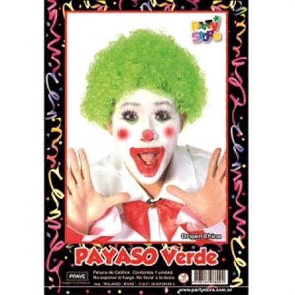 Producto - Peluca Payaso Verde