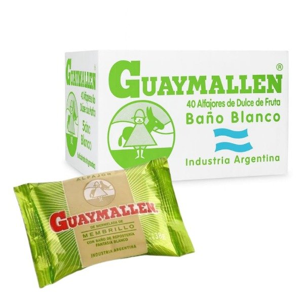 Producto - Alfajor Guaymallen Simple MEMBRILLO x 40 (cada uno 285)