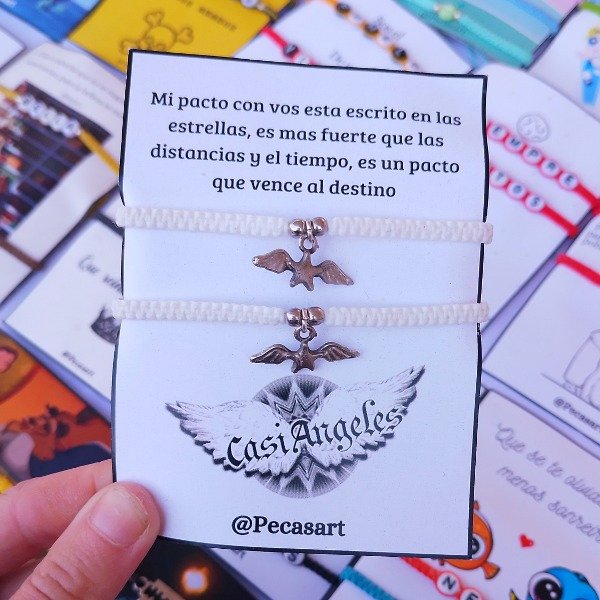 Producto - Pulseras Compartidas "Casi Angeles"