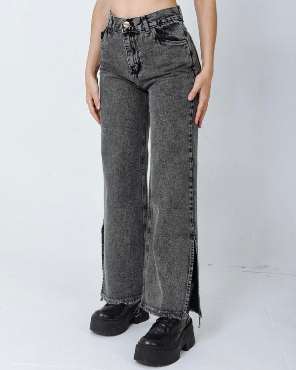 Producto - Wide leg open gris