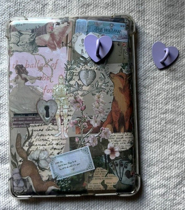 Producto - Holder corazon lila