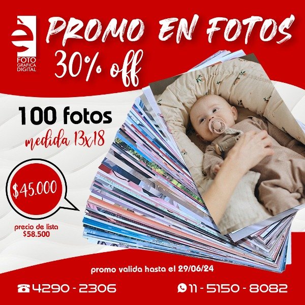 Producto - 100 fotos 13x18