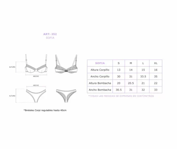 Producto - SET ARO SOFIA ALGODON - 6
