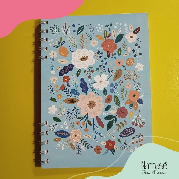 Producto - Cuaderno planificador Flores