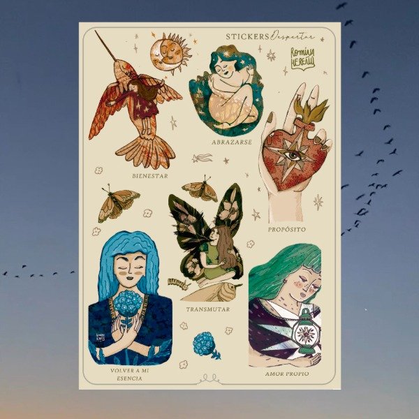 Producto - Stickers Despertar