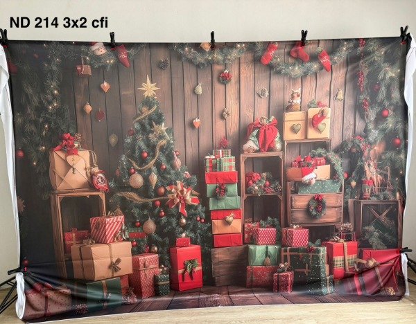 Producto - FONDO NAVIDEÑO 300X200  CON FALLA IMPERCEPTIBLE NRO ND214