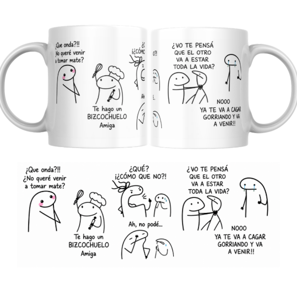 Producto - taza - Dia del amigo 59 ya te va a caga gorriando - 0