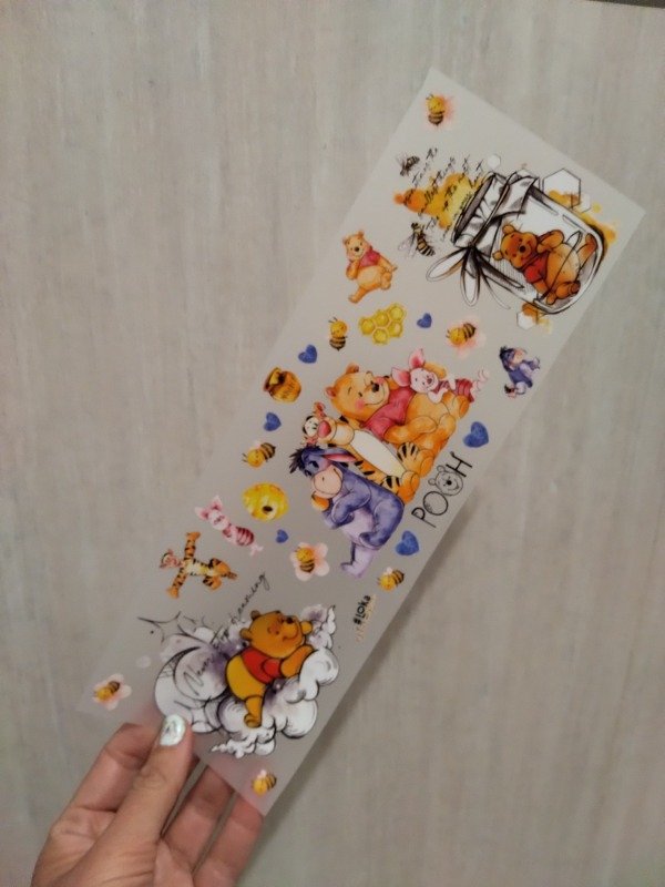 Producto - Termotransferibles 10x29cm Winnie Pooh #2