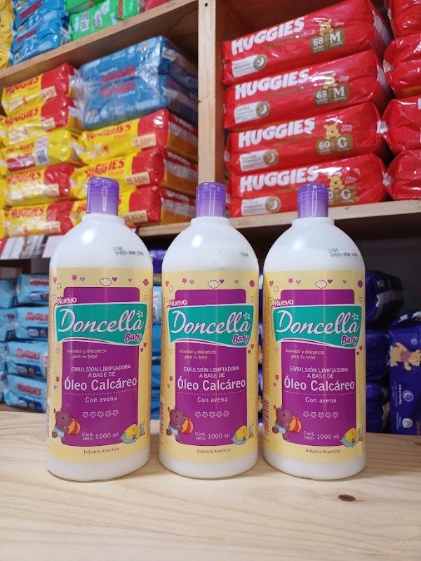 Producto - Óleo calcáreo con avena Doncella Baby - 500ml