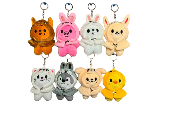 Producto - BOLSA X12 LLAVERO PELUCHE SKZOO LLUVIA PREMIUM