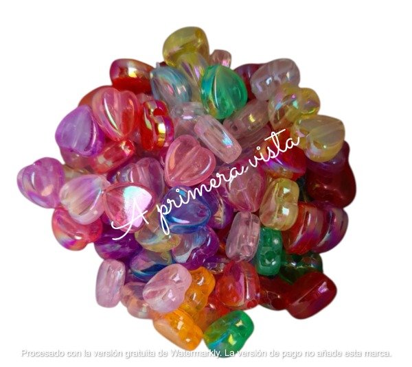Producto - Corazones tornasolados x25g