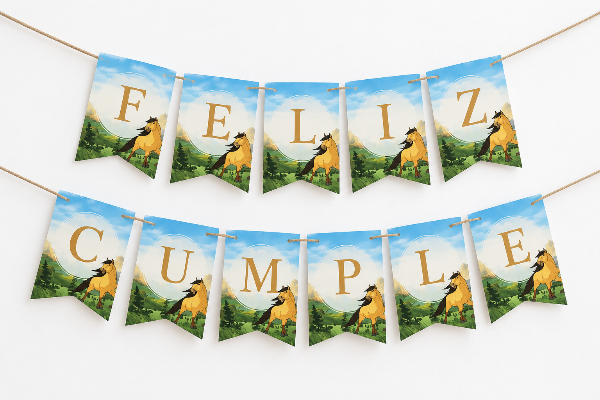 Producto - Banderín de Feliz cumple