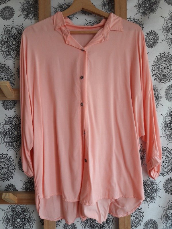 Producto - Camisa mangas 3/4 rosa