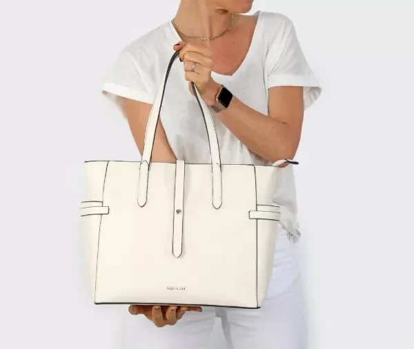 Producto - Cartera color hueso