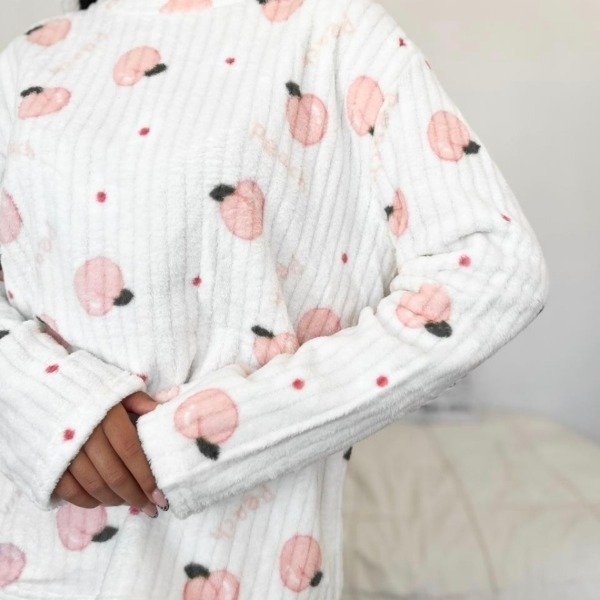 Producto - (2 PIEZAS) Conjunto Polar Soft Duraznos Blanco