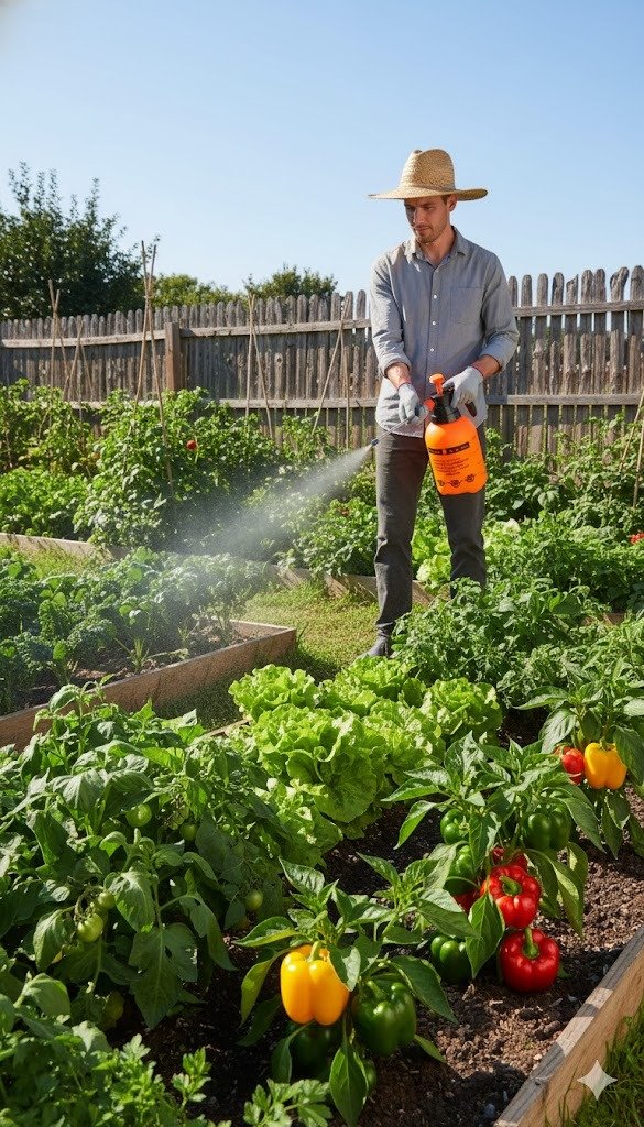 Producto - Pulverizador Fumigador Manual  a Presión 2 Lts Pico De bronce.