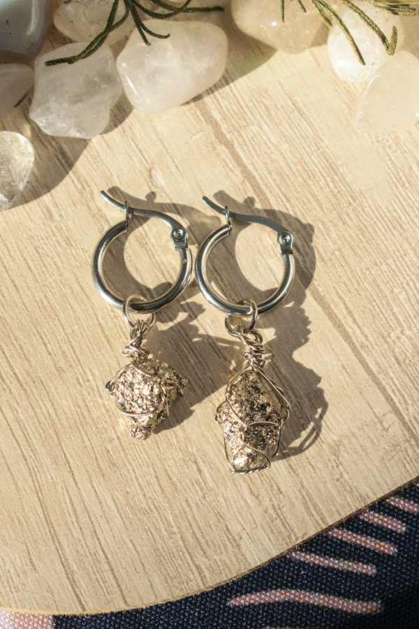 Producto - Aros de pirita