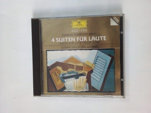 Producto - Bach 4 suiten fur laute - Goran Sollscher - Deutsche Grammophon 1981