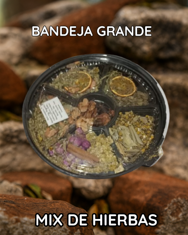Producto - Bandeja Grande Mix de Hierbas Raíces y Aromas