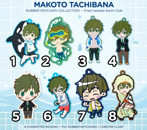Producto - Makoto free llaveros