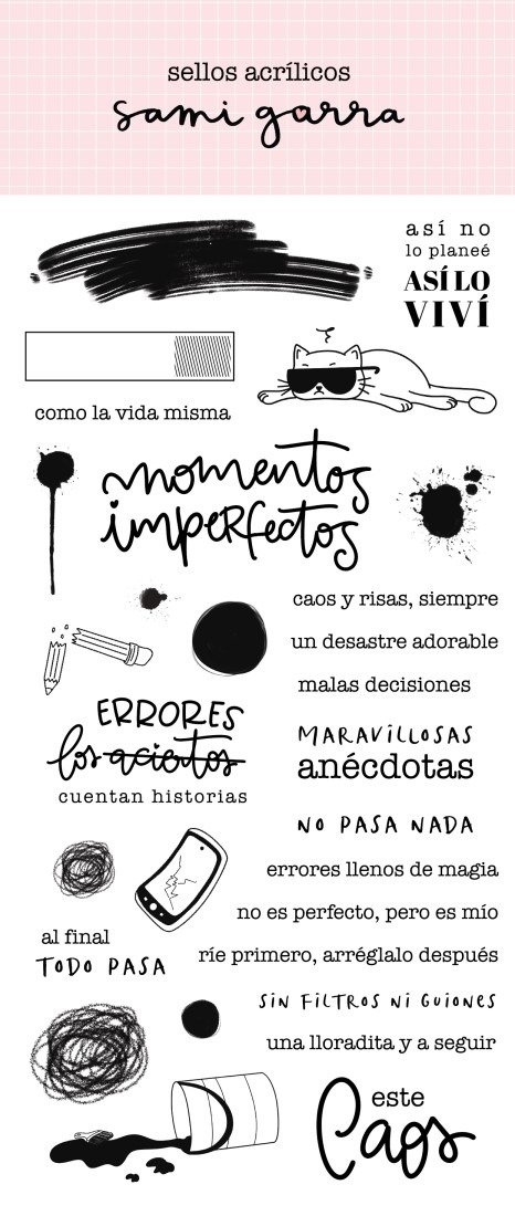 Producto - Sami Garra Sello Momentos Imperfectos
