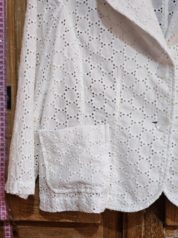 Producto - Blazer Garófalo Blanco t.50 - 3