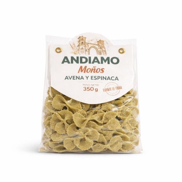 Producto - Moño Avena y Espinaca 350 G.