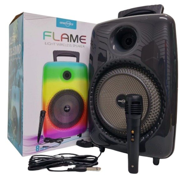 Producto - PL349 PARLANTE SUPER FLAME 8 PULGADAS
