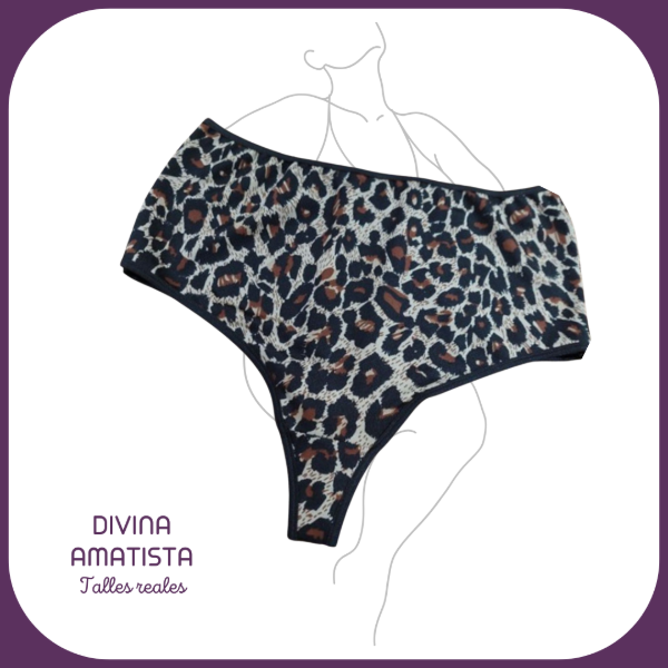 Producto - Culote less tiro alto Animal Print