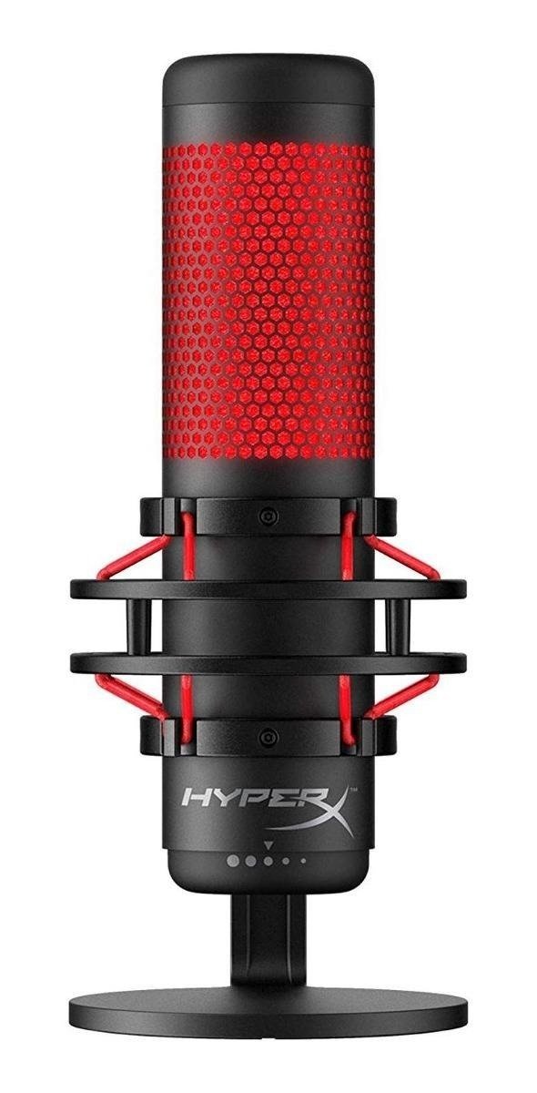 Producto - Micrófono Hyperx Quadcast Condensador Multipatrón Negro - 1