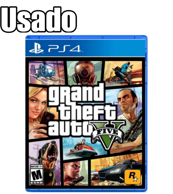 Producto - Gta V Grand Theft Auto Juego Físico Usado PS4