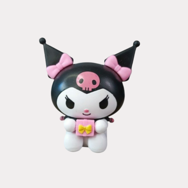 Producto - Figura Coleccionable Kuromi - Lazo Rosa