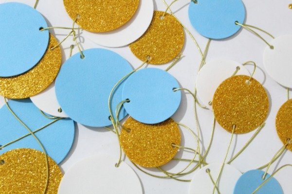 Producto - Guirnaldas círculos decoración Argentina. Pack x 3