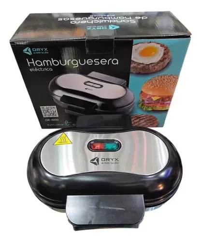Producto - Hamburguesera Eléctrica Oryx  Cocina Medallones en Minutos sin Parrilla