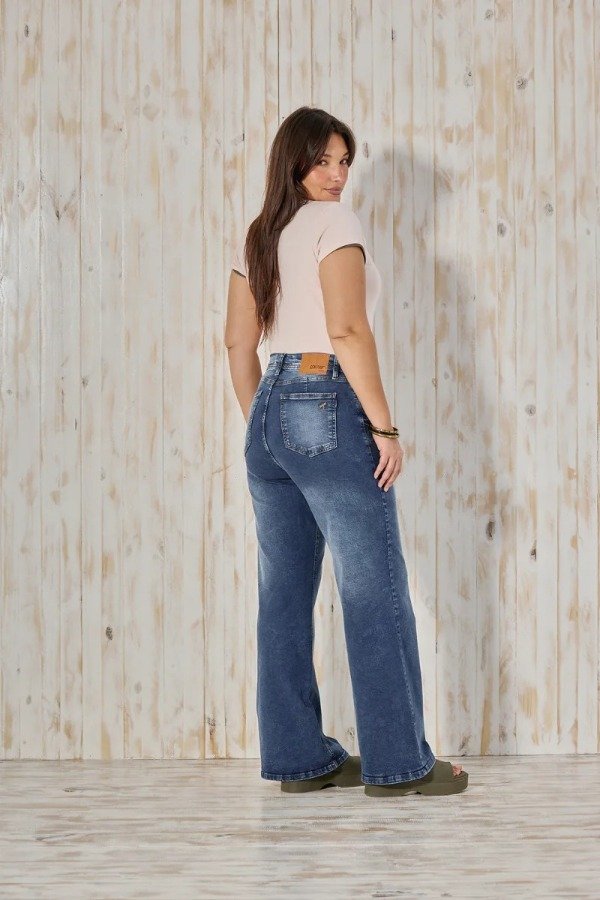 Producto - Jean WIDELEG CENITHO stone 767 - elastizado ( talles 46 al 60) - 1