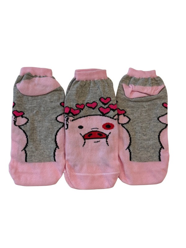 Producto - Par Soquetes Animados Chanchito