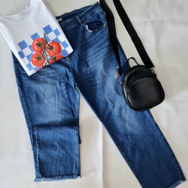 Producto - Jean recto semi elastizado 7074