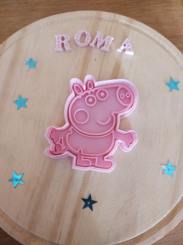 Producto - George Peppa Pig cortante con estampador