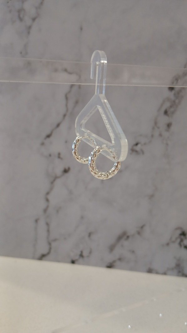 Producto - Aro bisagra acero blanco