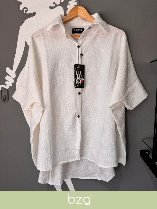 Producto - CAMISOLA LINO BORDADO