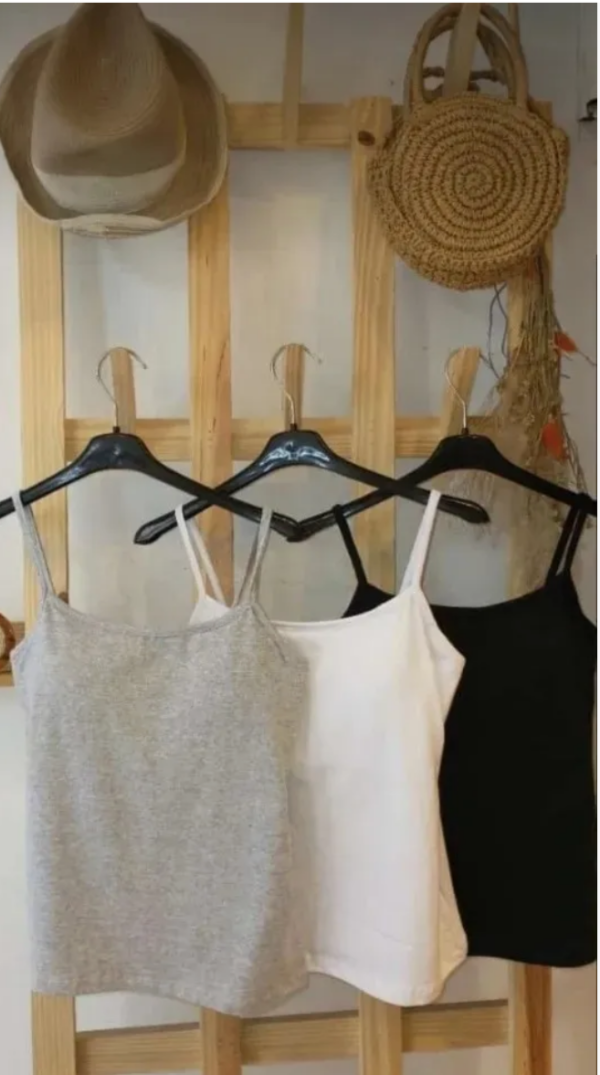 Producto - Pack Musculosa tirita Push up (blanca y gris) - 0