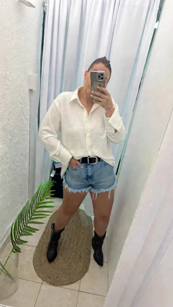 Producto - Camisa Larga Cey Blanca - 0