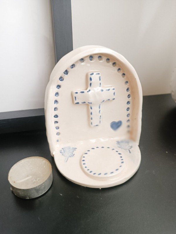 Producto - Altar con cruz azul