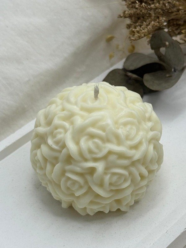 Producto - VELA ESFERA DE ROSAS CHICA