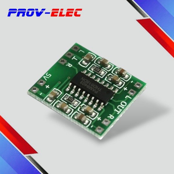 Producto - MODULO AMPLIFICADOR STEREO PAM8403 CLASE D 3W+3W S/POTENCIOMETRO - 0