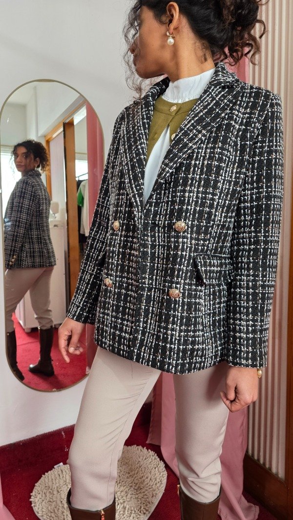 Producto - Blazer Nadia Gaspeado! IMPORTADO NUEVO - 5