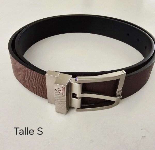 Producto - Cinto guess hombre talle s Reversible marrón/ negro - 0