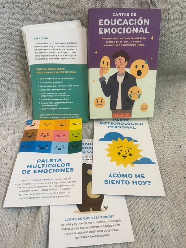Producto - Cartas de Educacion Emocional